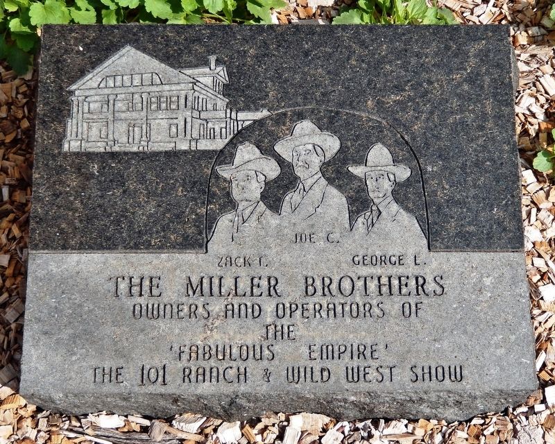 The Miller Brothers Marker image. Click for full size.