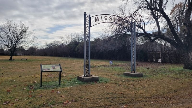 On a Mission Marker. Click for full size. On a Mission Marker image. Click for full size.
