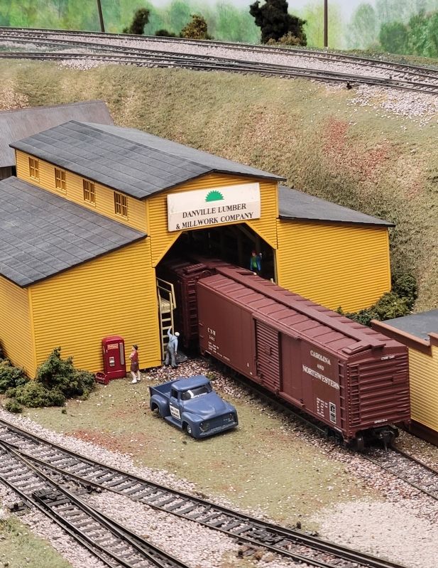 Danville Lumber. Click for full size. Danville Lumber image. Click for full size.