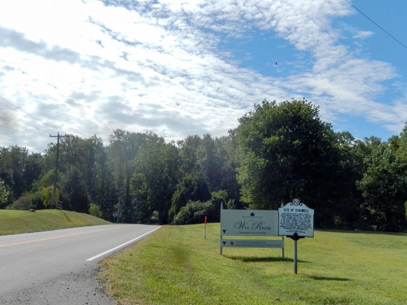 Site of Stagwell Marker. Click for full size. Site of Stagwell Marker image. Click for full size.