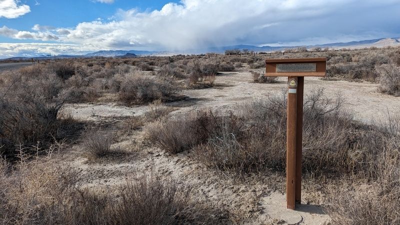 California Trail - Nearing Big Meadows Marker image. Click for full size.