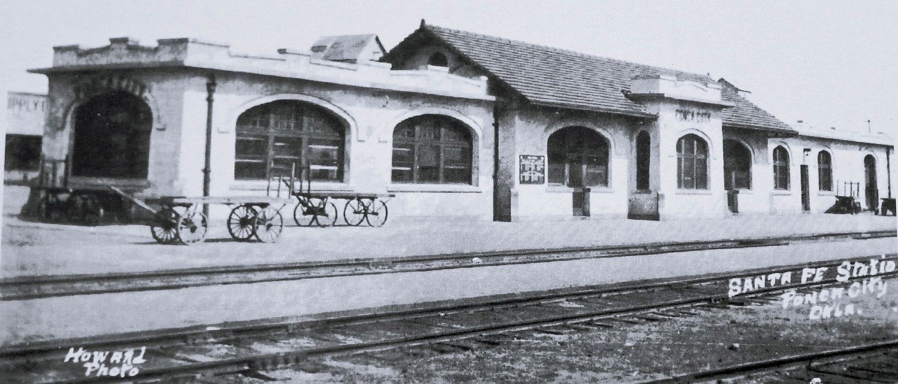 Marker detail: Santa Fe Depot. Click for full size. Marker detail: Santa Fe Depot image. Click for full size.