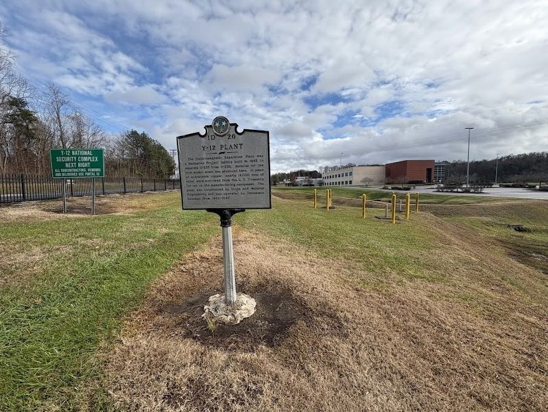 Y-12 Plant marker image. Click for full size.