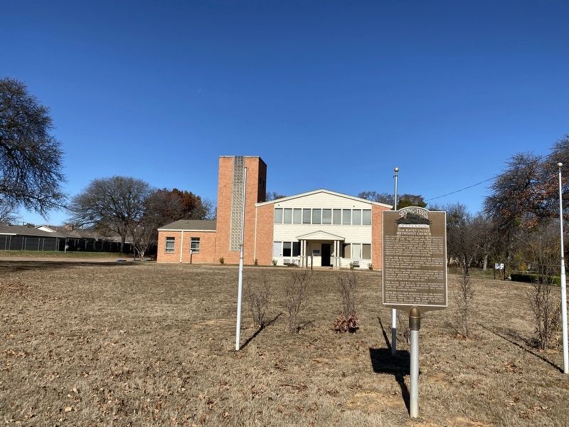 Oak Haven United Methodist Church Marker. Click for full size. Oak Haven United Methodist Church Marker image. Click for full size.