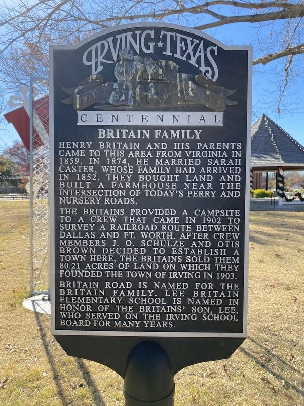 Britain Family Marker image. Click for full size.
