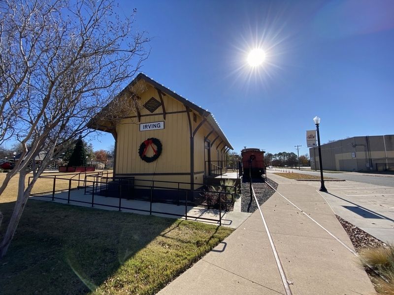 Heritage Park Depot Marker. Click for full size. Heritage Park Depot Marker image. Click for full size.