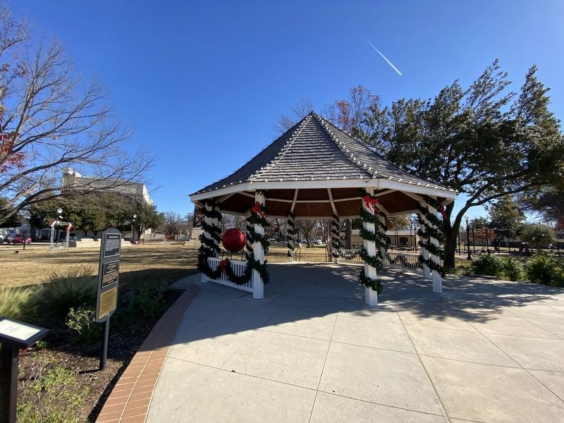 Heritage Park Gazebo Marker. Click for full size. Heritage Park Gazebo Marker image. Click for full size.