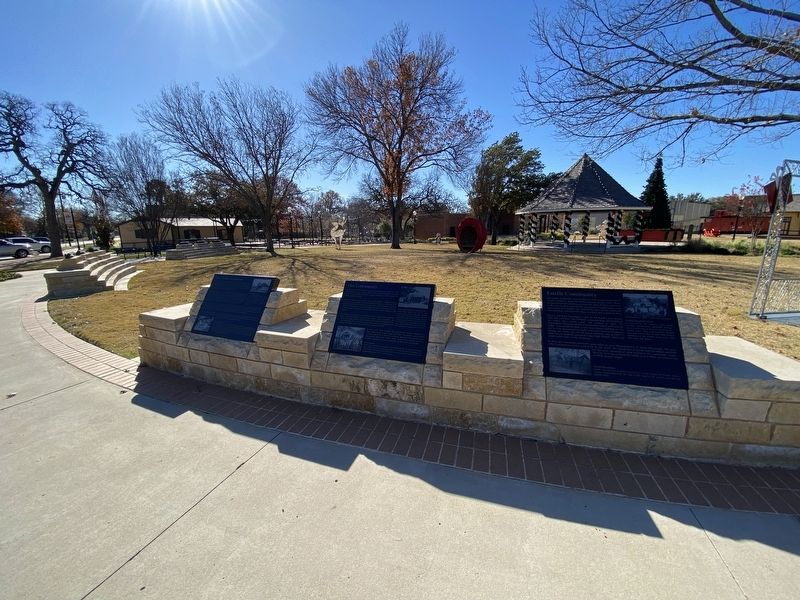 Bear Creek, Elm, and Estelle Markers.. Click for full size. Bear Creek, Elm, and Estelle Markers. image. Click for full size.