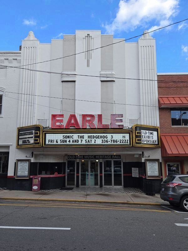 Full view of Historic Earle Theater image. Click for full size.