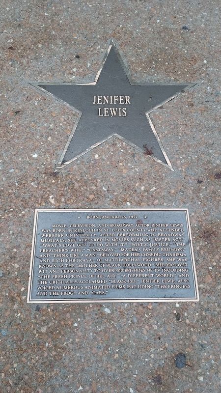 Jenifer Lewis Marker image. Click for full size.