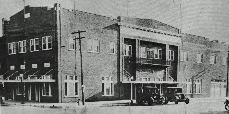 Marker detail: Gill Funeral Home. Click for full size. Marker detail: Gill Funeral Home image. Click for full size.