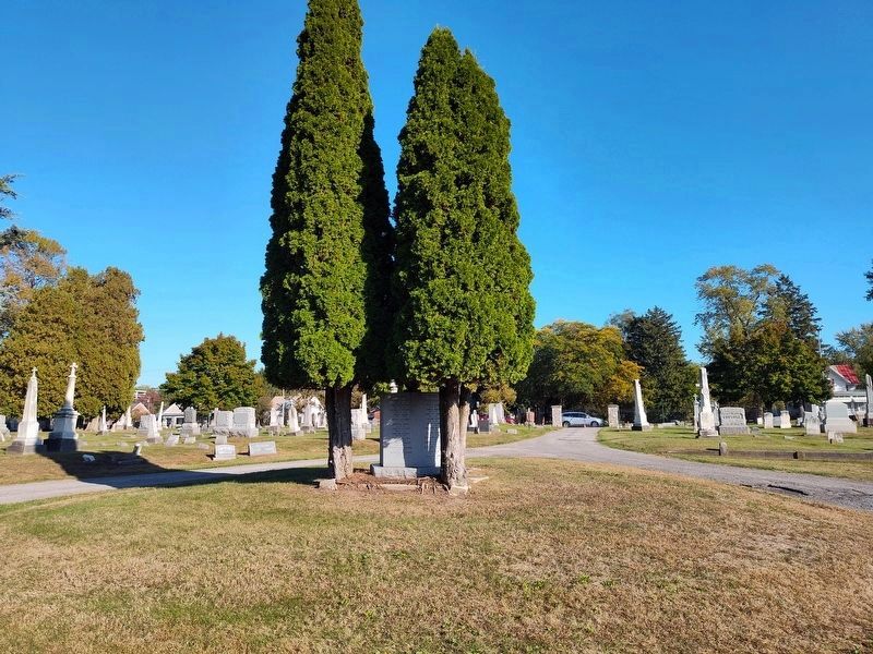In Memory of the I.H.M. Sisters Interred Here 1856-1891 Marker image. Click for full size.
