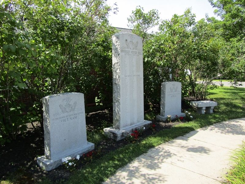 Harrison War Memorials. Click for full size. Harrison War Memorials image. Click for full size.