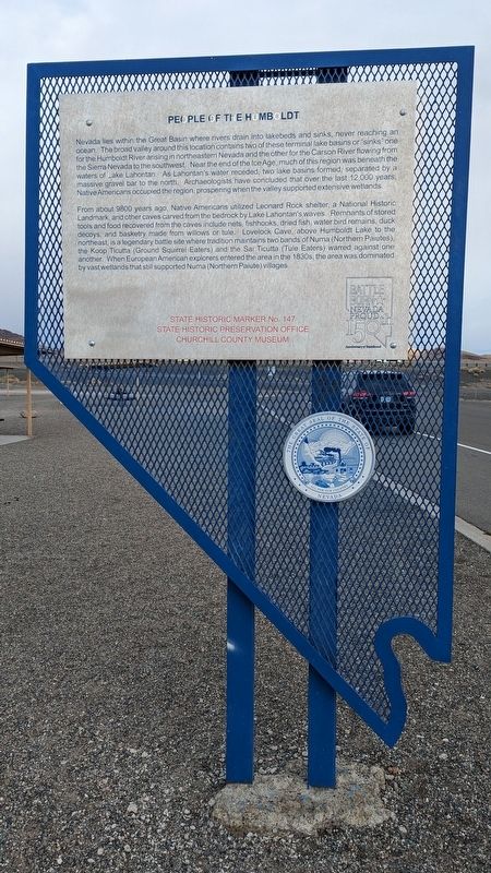 People of the Humboldt Marker. Click for full size. People of the Humboldt Marker image. Click for full size.