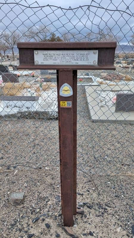 California Trail - Leaving Big Meadows Marker image. Click for full size.
