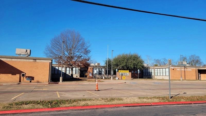 The view of the Fred Douglass School from the street image. Click for full size.