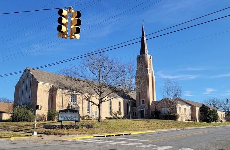 The two markers are located next to the church image. Click for full size.