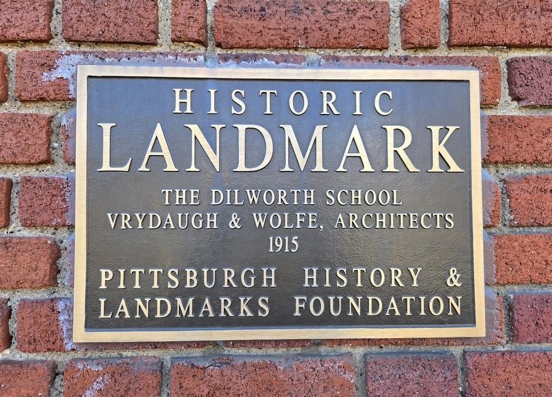 The Dilworth School Marker. Click for full size. The Dilworth School Marker image. Click for full size.