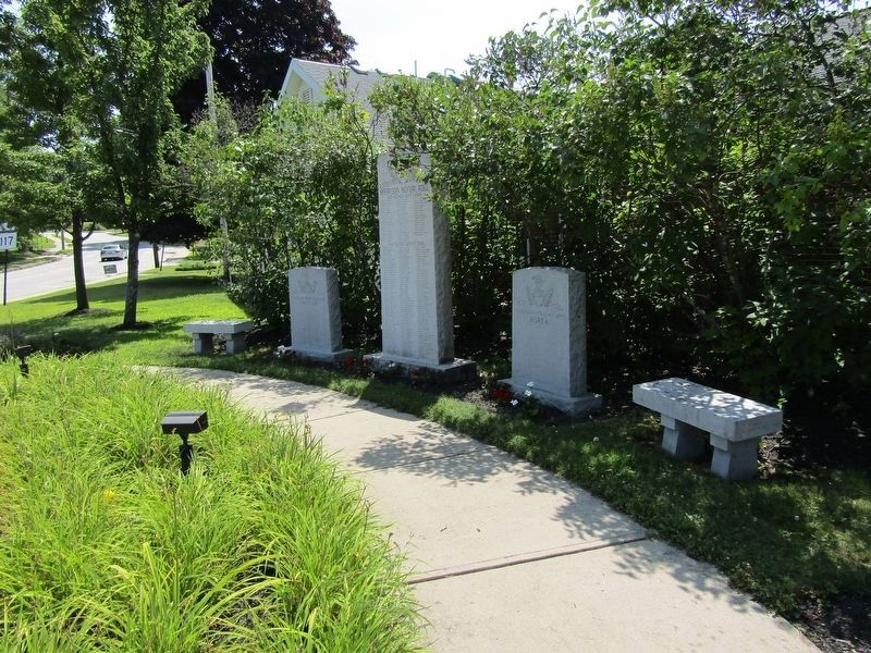 Harrison War Memorials. Click for full size. Harrison War Memorials image. Click for full size.