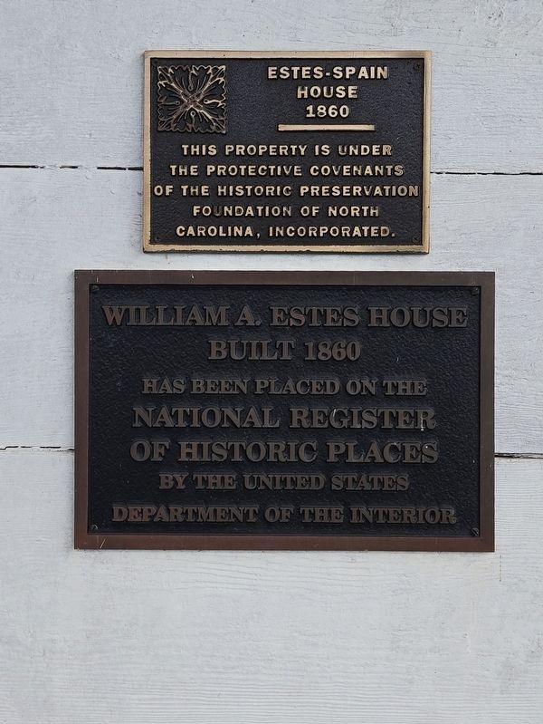 William A. Estes House Marker. Click for full size. William A. Estes House Marker image. Click for full size.