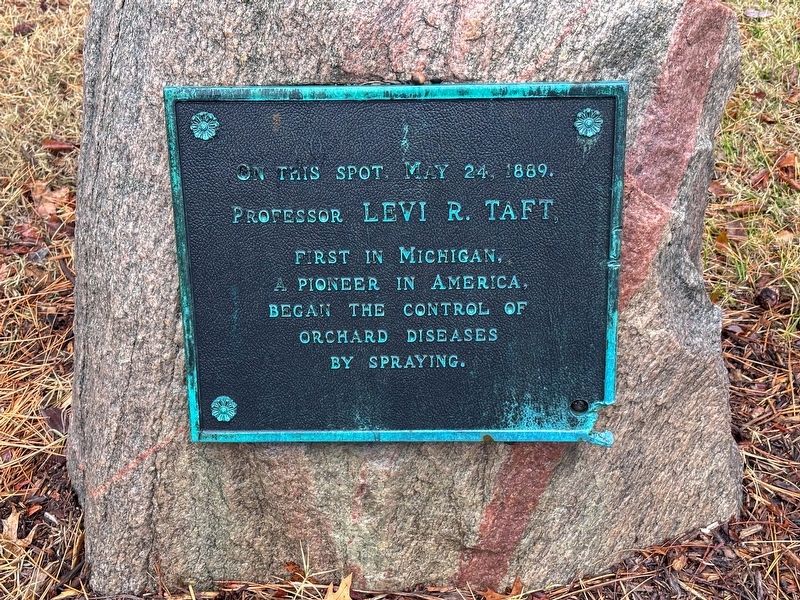 Professor Levi R. Taft Marker. Click for full size. Professor Levi R. Taft Marker image. Click for full size.
