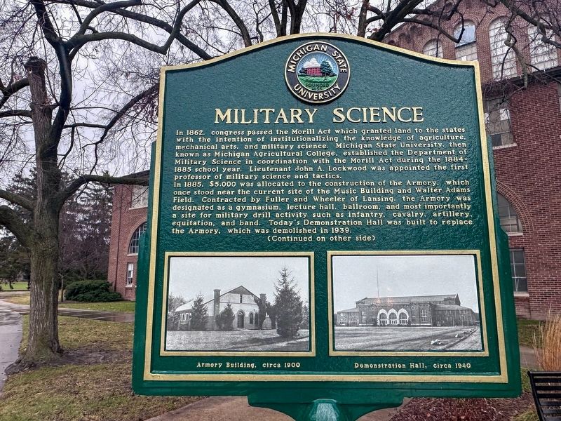 Military Science Marker. Click for full size. Military Science Marker image. Click for full size.