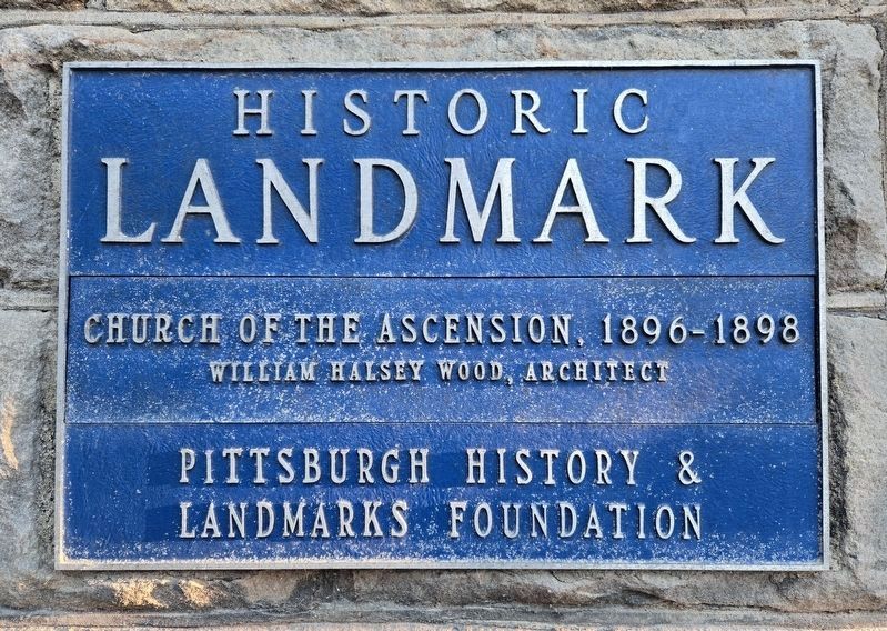 Church of the Ascension Marker image. Click for full size.