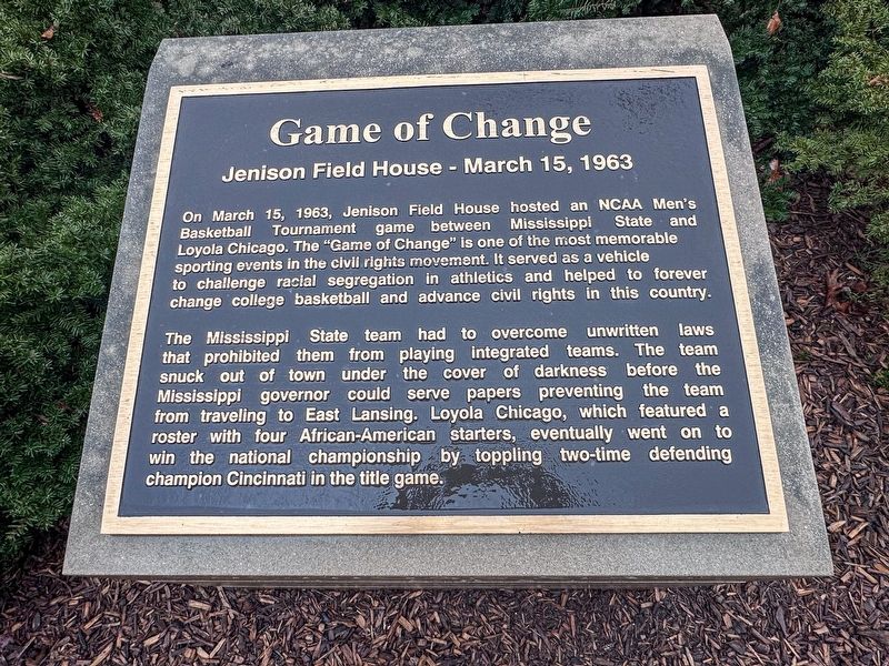 Game of Change Marker. Click for full size. Game of Change Marker image. Click for full size.