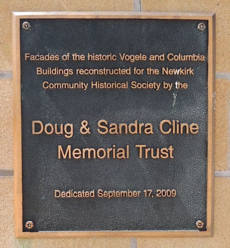 Doug & Sandra Cline Memorial Trust Marker. Click for full size. Doug & Sandra Cline Memorial Trust Marker image. Click for full size.