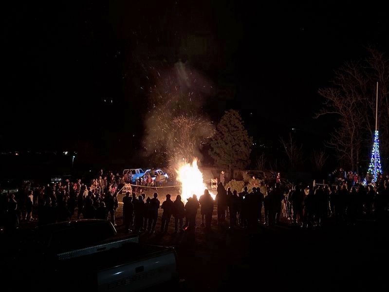 Community Bonfire image. Click for full size.