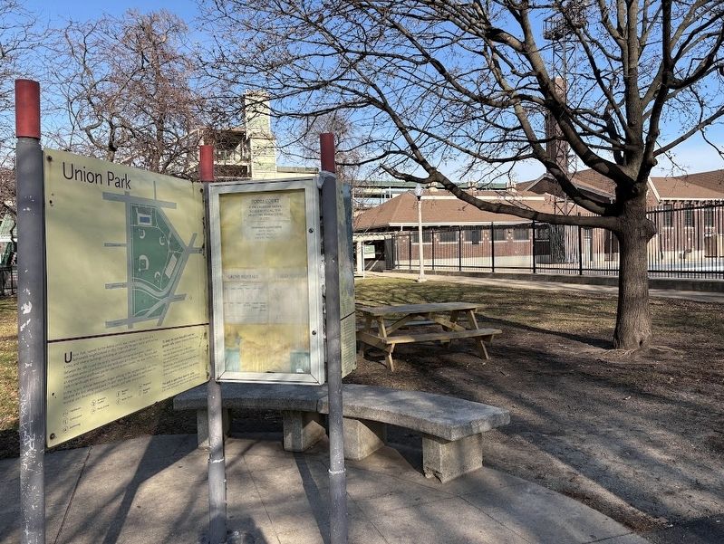 Union Park Marker. Click for full size. Union Park Marker image. Click for full size.