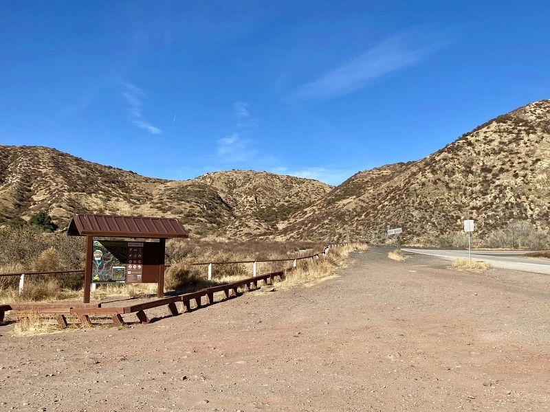 San Francisquito Canyon Marker image. Click for full size.