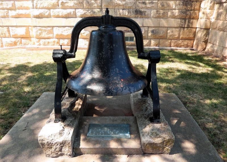 Grey Noret Presbyterian Church Marker & Bell. Click for full size. Grey Noret Presbyterian Church Marker & Bell image. Click for full size.
