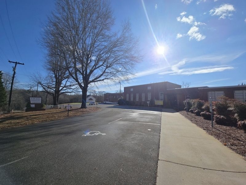 Full view of the J.J. Jones High School. Click for full size. Full view of the J.J. Jones High School image. Click for full size.