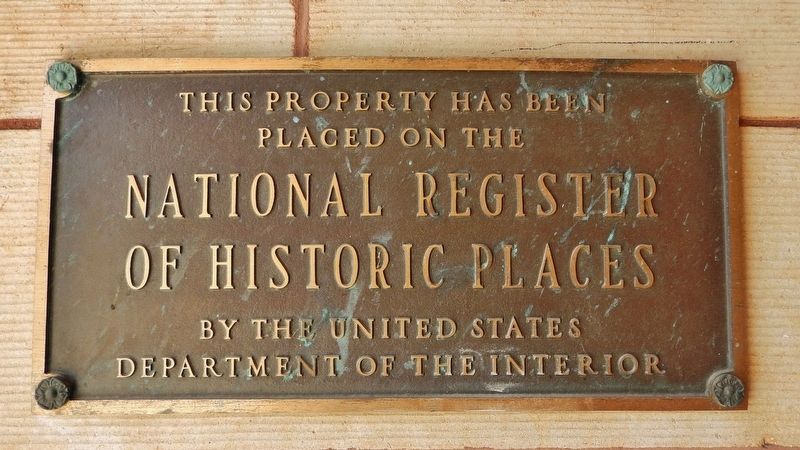 Old Arkansas City High School Marker image. Click for full size.