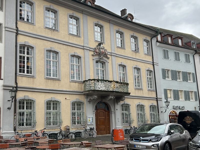 Haus zum Ritter / House of the Knights Marker. Click for full size. Haus zum Ritter / House of the Knights Marker image. Click for full size.
