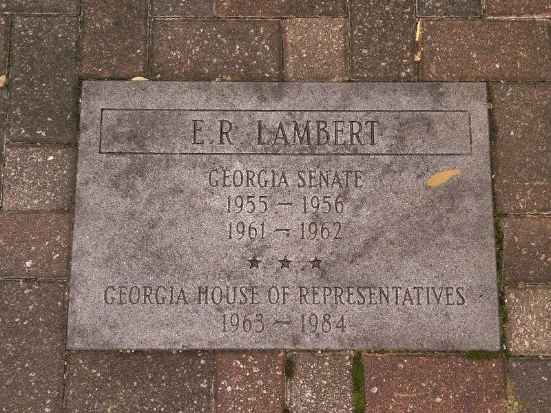 E. R. Lambert Marker image. Click for full size.