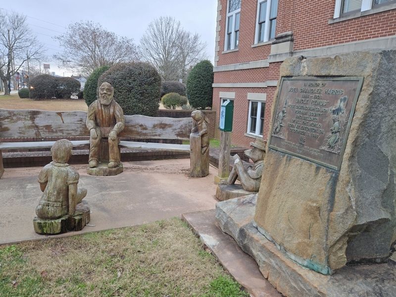 In Honor of Joel Chandler Harris Marker. Click for full size. In Honor of Joel Chandler Harris Marker image. Click for full size.