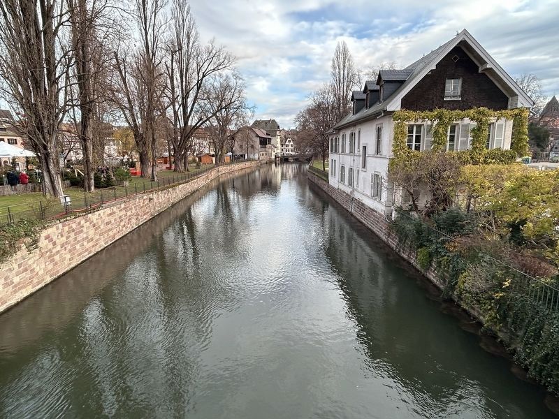 A View from the the Bridge Towards "Petit France". Click for full size. A View from the the Bridge Towards "Petit France" image. Click for full size.