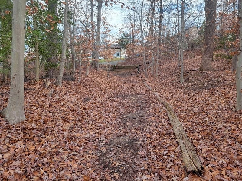 The King's Highway Marker (Reverse) and Native Americans from Eastern Prince William County Marker image. Click for full size.