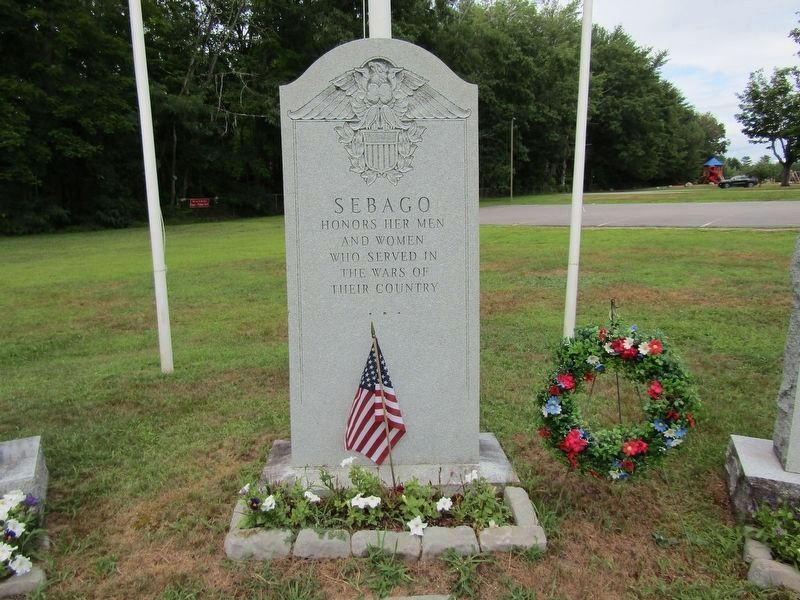 Sebago Veterans Memorial, a War Memorial