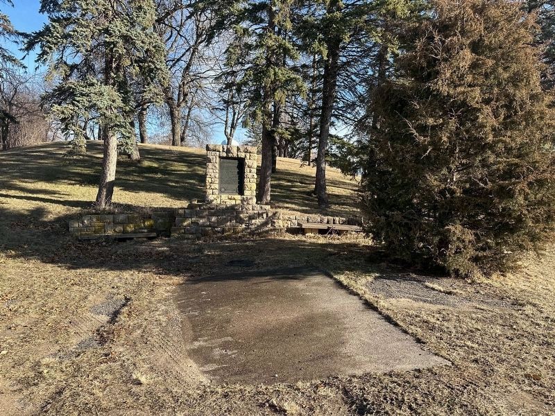 Christmas Lake Marker. Click for full size. Christmas Lake Marker image. Click for full size.