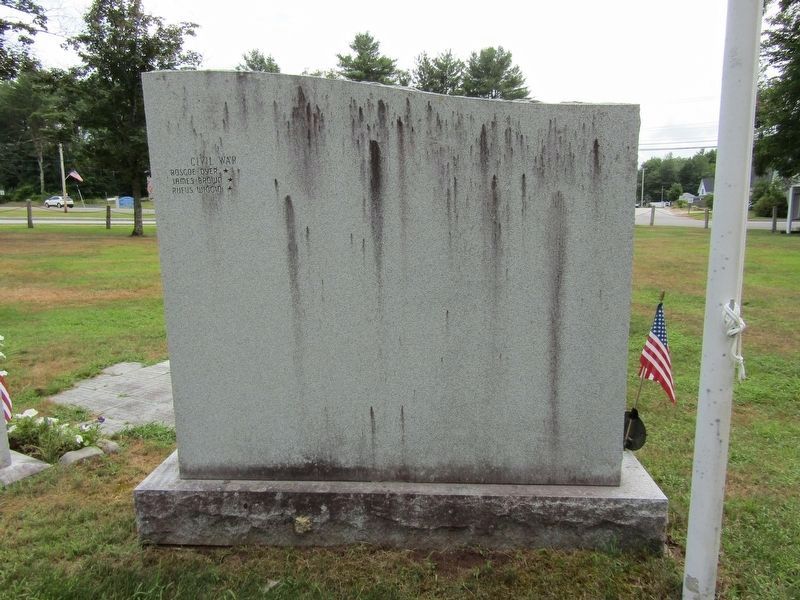 Sebago Veterans Memorial image. Click for full size.