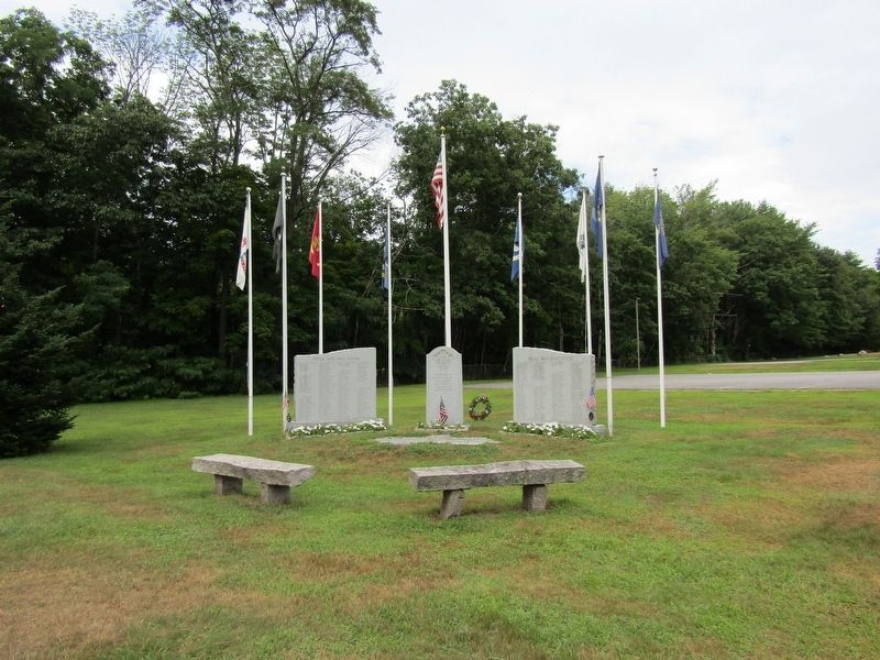 Sebago Veterans Memorial image. Click for full size.