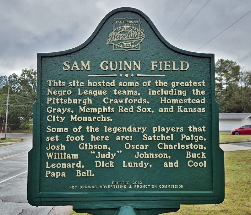 Sam Guinn Field Marker image. Click for full size.