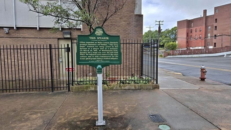 Tris Speaker Marker image. Click for full size.
