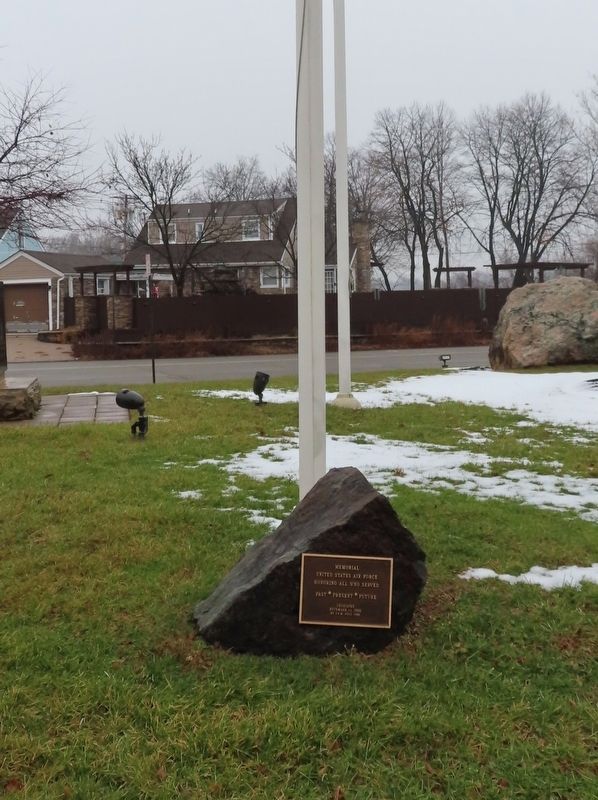 Memorial United States Air Force Marker. Click for full size. Memorial United States Air Force Marker image. Click for full size.