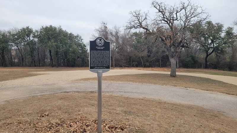 Mount Olive Cemetery Marker image. Click for full size.