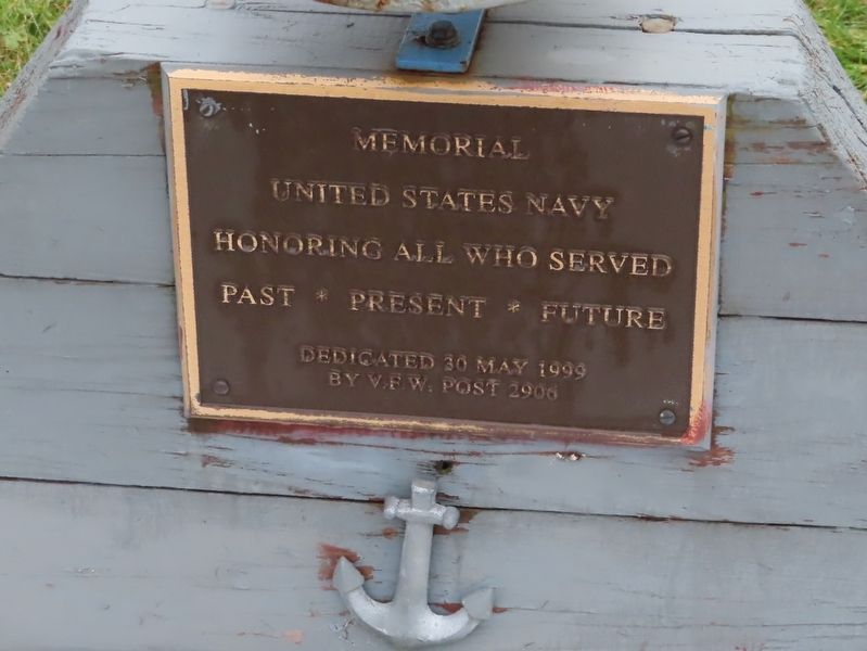 Memorial United States Navy Marker image. Click for full size.
