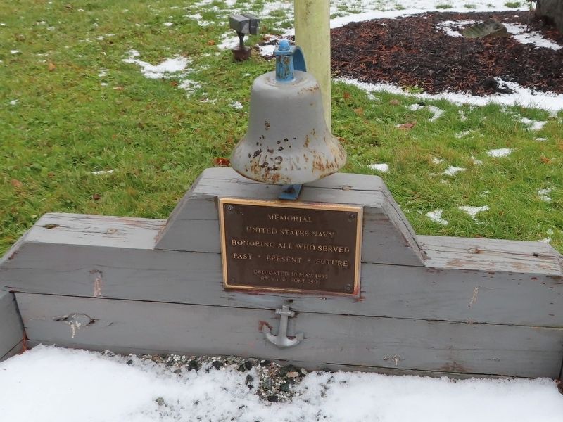 Memorial United States Navy Marker image. Click for full size.